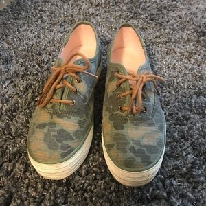 Camouflage Keds